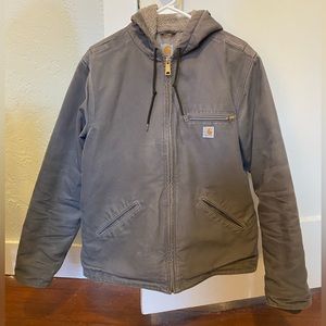 Carhartt Canvas Jacket Fleece Lined